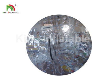 1.0mm PVC Clear 3m Commercial Inflatable Zorb Ball For Outdoor Game