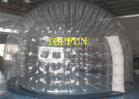 tente claire gonflable de bulle de PVC du diamètre 1.0mm de 6m avec de doubles couches