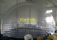 Grande tente gonflable transparente de dôme de bulle de PVC pour l'exposition et la partie