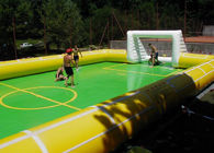 jeux gonflables de sport de champ de /Soccer de terrain de football de savon de bâche de PVC de 0,55 millimètres