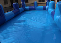 Le PVC bleu badine des piscines, piscines gonflables thermoscellées 0,9 millimètres
