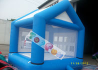 Château sautant gonflable de petite Chambre de rebond de famille pour 2 ou 3 enfants 2 x 2 m