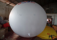 la publicité blanche d'hélium de PVC de 0.14mm monte en ballon la pleine impression de Digital