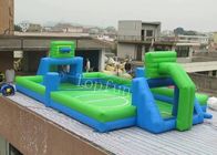 Utilisation réglée EN14960 de jeux de sport en plein air de basket-ball de bâche de PVC de but gonflable de cours