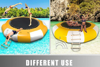 Trempolines de flottement de Toy Bouncers Recreation Rental Jump de l'eau gonflable de trempoline de l'eau