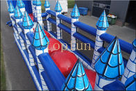 Parcours du combattant gonflable de longueur impressionnante de 46.5m stupéfiant avec la bâche de PVC