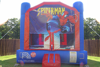 Château sautant videur extérieur/d'intérieur de Chambre gonflable de videur de Spiderman avec la glissière