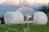 Hôtels campants extérieurs de Chambre de bulle du Roi Inflatable Bubble Tent