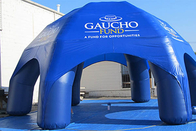 Auvent gonflable gonflable de sport en plein air de tentes d'araignée pour des activités de publicité commerciale
