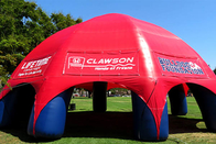 Auvent gonflable gonflable de sport en plein air de tentes d'araignée pour des activités de publicité commerciale
