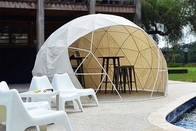 Tente géodésique de Glamping Eco d'hôtel de dôme de désert imperméable transparent extérieur de Chambre