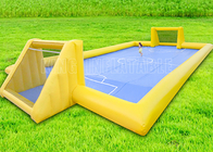 Les jeux gonflables extérieurs de sports de terrain de football 0.55mm PVC imperméabilisent le terrain de football gonflable pour des enfants