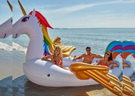 Personne adulte Unicorn Pool Float gonflable du jouet 6 de l'eau de flotteur gonflable d'île