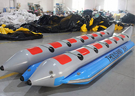 L'eau de flottement gonflable de sport aquatique de bateau de banane de Custmozied joue l'amusement pour des adultes