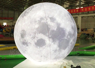 Ballon de publicité gonflable géant de Large Planets Globe de modèle de lune mené pour la décoration