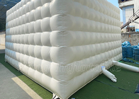 La noce gonflable de PVC de tente d'événement a mené les tentes gonflables de cube en cabine de photo de boîte de nuit
