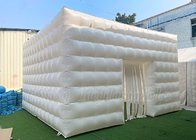 La noce gonflable de PVC de tente d'événement a mené les tentes gonflables de cube en cabine de photo de boîte de nuit
