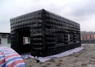 Tente de camping gonflable de conception de place noire faite de bâche de PVC de Platon