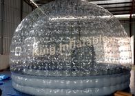 Tente gonflable transparente de location extérieure de bulle de tente de cube avec de doubles couches
