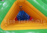 glissière de flottement de jouet gonflable de l'eau thermoscellée par bâche de PVC de 0.65mm pour le parc aquatique