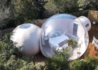 Tente à bulles gonflable résistante à l'eau avec ventilateur 220V/110V