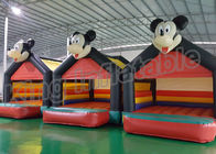 Château sautant gonflable antistatique de Mickey Mouse pour l'approbation de la CE de jeux de plein air