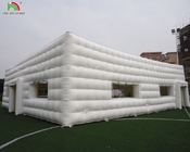Tente gonflable blanche personnalisée à l'extérieur Tente gonflable portable pour soirées