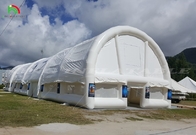 Tente d'événement gonflable Grand en plein air Blow up Cube Fête de mariage Camping Tente gonflable Prix pour les événements en plein air