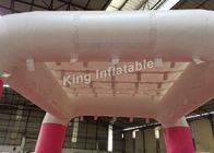 La publicité gonflable commerciale rose d'OEM a ouvert la taille gonflable 3*3m de tente