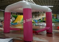 La publicité gonflable commerciale rose d'OEM a ouvert la taille gonflable 3*3m de tente