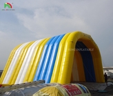 Tente à grande hauteur gonflable pour les bâtiments à arc de tente Sport Tente gonflable pour le tunnel à dôme d'air