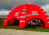 Diamètre gonflable géant rouge 12m de tente d'araignée pour l'événement ou l'exposition