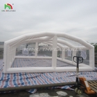 Personnalisé Grand Pvc Clear Dome Tent Étanche à l' air Portable Tente gonflable de la piscine Couverture de la maison de bulle