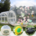 Tente à bulles gonflables extérieures à cristal transparent Dome Tente à bulles gonflables avec ballons pour mariage