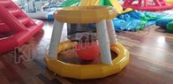 Jouets gonflables de flottement hermétiques drôles de l'eau de match de basket pour le parc d'attractions