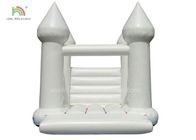 Princesse adulte Bouncy Castle For Wedding de bâche blanche de PVC 1 ans de garantie