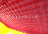 10 * tente gonflable noire rouge de grande taille de l'événement 10m ignifuge et imperméable