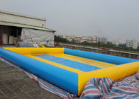 Couleur multi de grandes piscines gonflables commerciales pour le parc aquatique 8m d'été