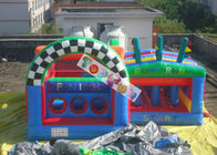 Course gonflable de parcs d'attractions d'Inlfatable d'enfants chassant la ville/biens et la sécurité d'amusement de course