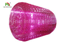 jouet gonflable de l'eau de PVC de rouleau de Zorb de l'eau de rose d'adultes de diamètre de 2.4m pour l'amusement