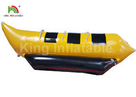 Le jaune 3 de qualité marchande pose les bateaux de pêche de mouche/bateau de banane gonflables remorquables