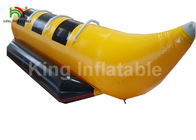 Le jaune 3 de qualité marchande pose les bateaux de pêche de mouche/bateau de banane gonflables remorquables