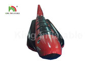 Bateaux de pêche gonflables de mouche de requin rouge, radeau hermétique d'explosion de PVC d'homme du système 6