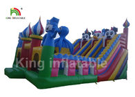 parc d'attractions gonflable bleu de bâche de PVC Platon de 0.55mm/terrain de jeu extérieur d'enfants