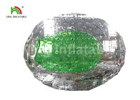 Boule de butoir gonflable extérieure de PVC du vert durable 0.8mm pour l'adulte