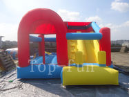 Château sautant gonflable du monde d'amusement d'arrière-cour d'enfants avec la bâche de PVC, la couleur adaptée aux besoins du client et la taille