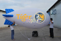 Ballon gonflable de la publicité 6 mètres de dirigeable souple gonflable long d'hélium pour la publicité