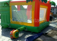Château sautant gonflable drôle de PVC du thème 0.55mm de forêt tropicale pour des enfants/adulte