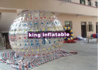 Boule gonflable adaptée aux besoins du client de Zorb d'amusement/boule Zorb de couleur avec pour le jeu de festival