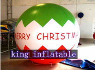 Noël annonçant le PVC gonflable de diamètre de 3M de ballon pour la promotion